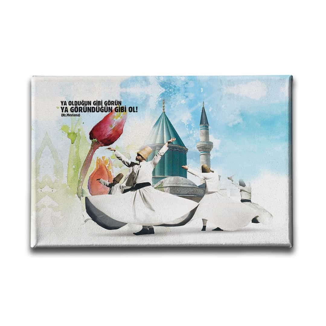 Mevlana Müzesi Ve Semazenler Tablo