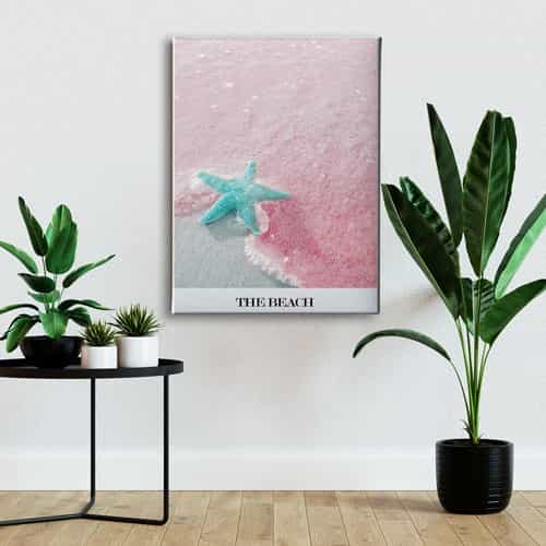 The Beach Canvas Tablo