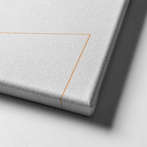 Turuncu Çiçek Canvas Tablo