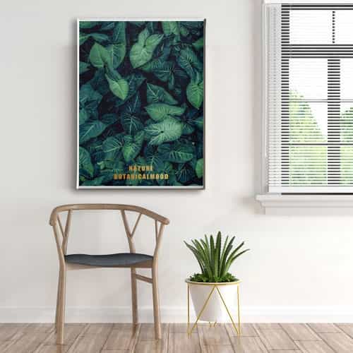 Botanik Canvas Tablo