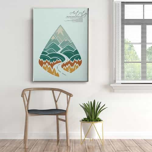 Art City Canvas Tablo