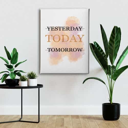 Today Canvas Tablo