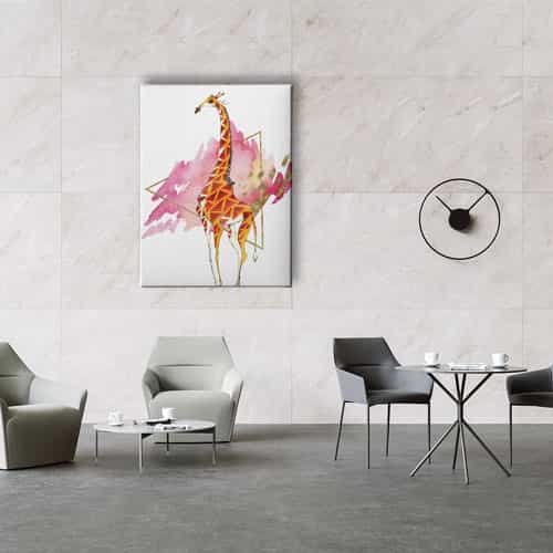 Zürafa Canvas Tablo