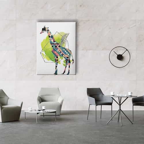 Zürafa Canvas Tablo
