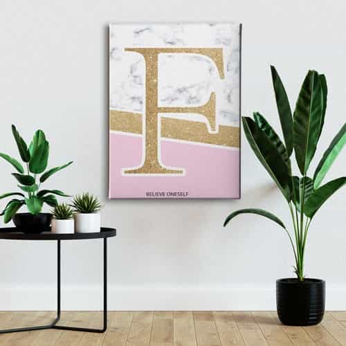 Believe Oneself Canvas Tablo