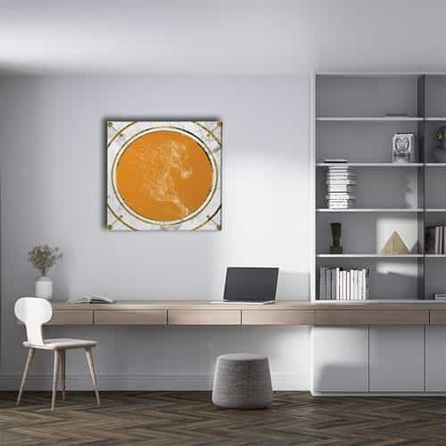 Yaldızlı Canvas Tablo