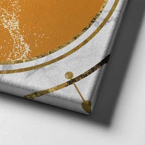 Yaldızlı Canvas Tablo