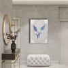Motifli Laleli Canvas Tablo