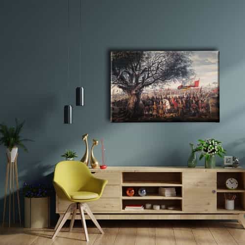 İstanbul'un Fethi Canvas Tablo
