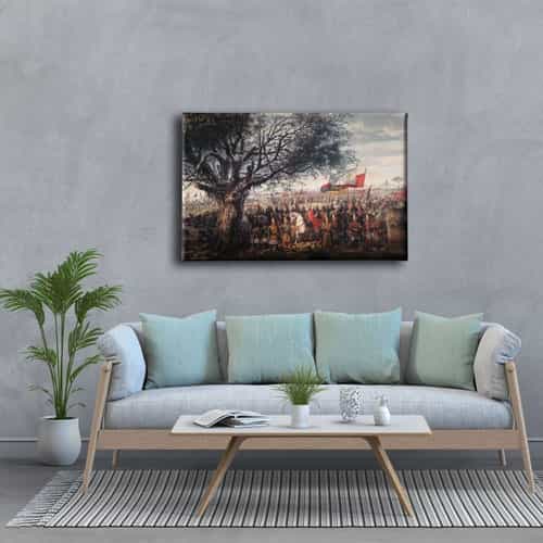 İstanbul'un Fethi Canvas Tablo
