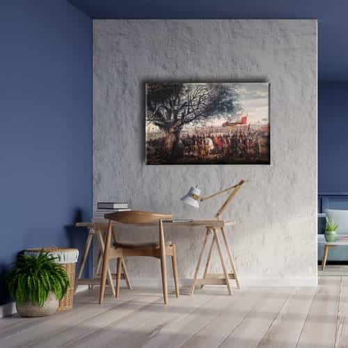 İstanbul'un Fethi Canvas Tablo