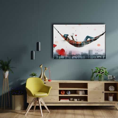 Karanlığın Sesleri  Canvas Tablo