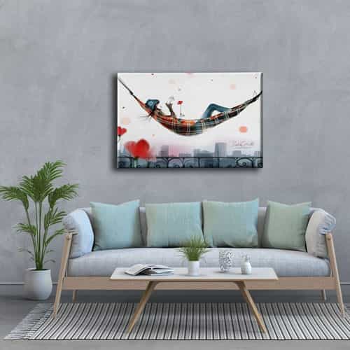 Karanlığın Sesleri  Canvas Tablo