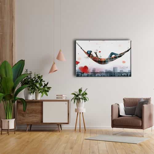 Karanlığın Sesleri  Canvas Tablo