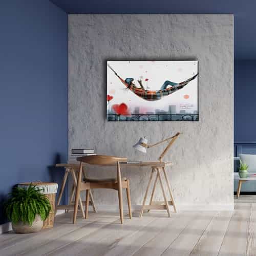 Karanlığın Sesleri  Canvas Tablo