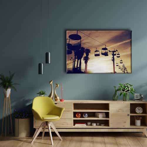 Teleferik  Canvas Tablo