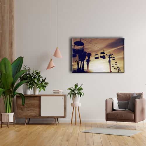 Teleferik  Canvas Tablo