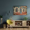 Çay Ocağı Canvas Tablo