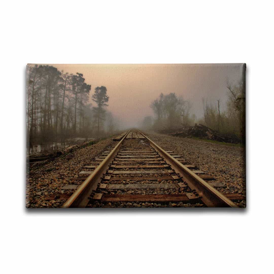 Tren yolu Manzara Tablo