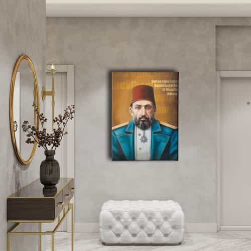 Abdülhamid Han Portre Tablo