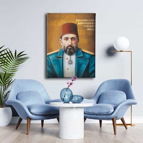 Abdülhamid Han Portre Tablo