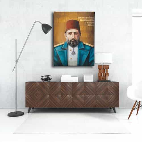 Abdülhamid Han Portre Tablo