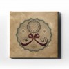 Allah Muhammed Lafzı Vav Saatli Tablo