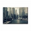 Chicago City Canvas Tablo